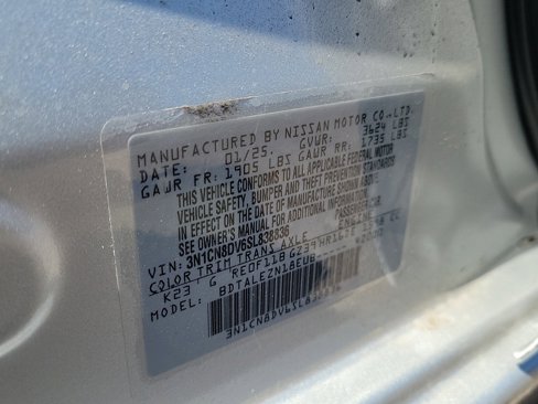New 2025 Nissan Versa S w/ Trunk Package image 32