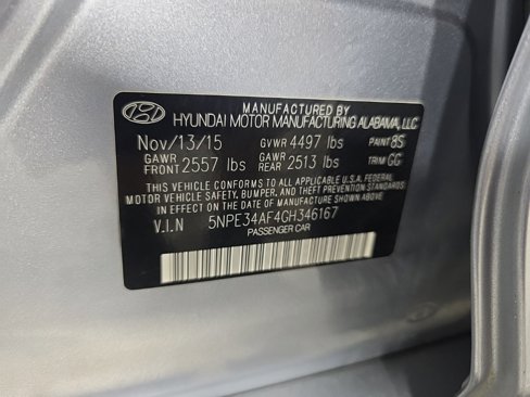 Used 2016 Hyundai Sonata Sport w/ Option Group 03 image 11