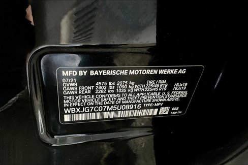 Used 2021 BMW X1 sDrive28i w/ Convenience Package image 31