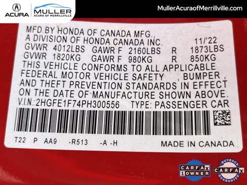 Used 2023 Honda Civic EX image 17