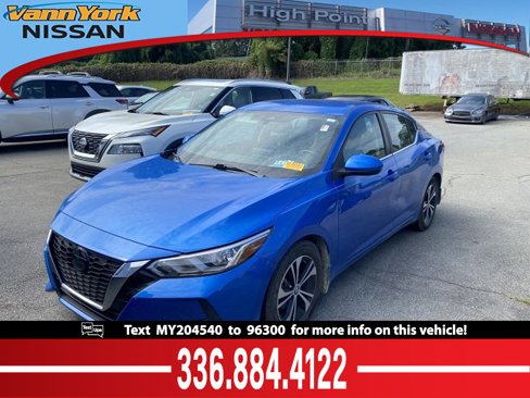 Certified 2021 Nissan Sentra SV image 1