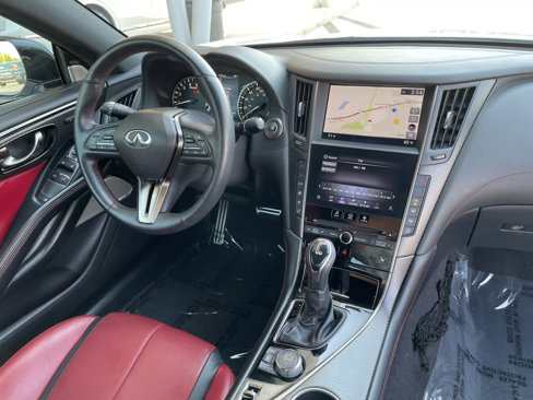 Used 2022 INFINITI Q60 Red Sport 400 w/ Carbon Fiber Package image 13