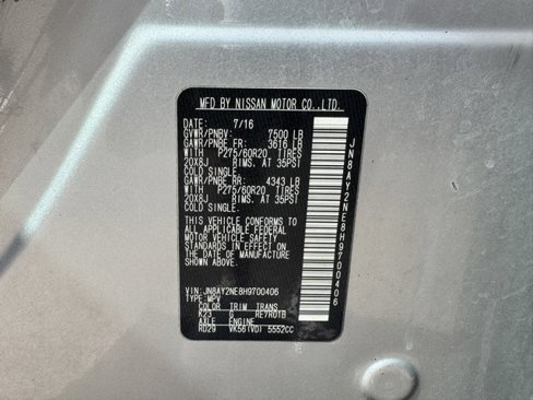 Used 2017 Nissan Armada Platinum w/ Captain Seat Package image 34