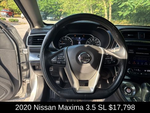 Used 2020 Nissan Maxima 3.5 SL w/ Floor Mat Group image 10