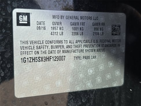 Certified 2017 Chevrolet Malibu Premier w/ Premier Sun and Wheel Package image 35