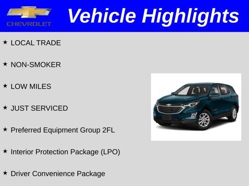 Certified 2020 Chevrolet Equinox LT w/ Driver Convenience Package image 2