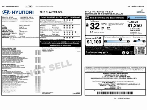 Used 2018 Hyundai Elantra SEL image 2