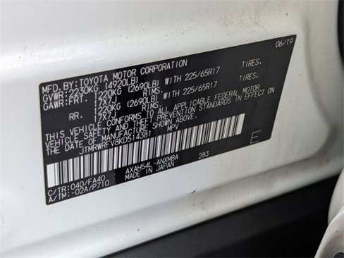Used 2019 Toyota RAV4 XLE image 31