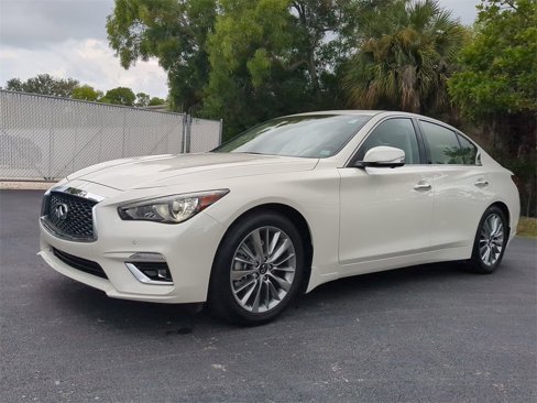 Used 2022 INFINITI Q50 Luxe w/ Cargo Package image 8