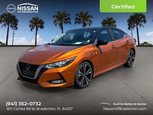 Certified 2020 Nissan Sentra SR w/ Electronics Package image 1
