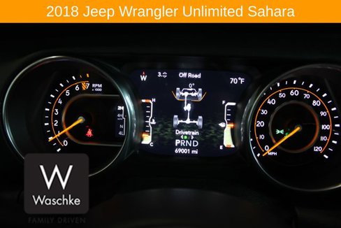 Used 2018 Jeep Wrangler Unlimited Sahara image 39