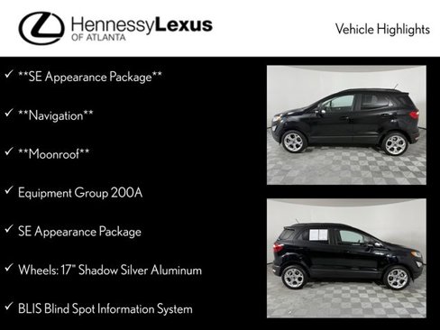 Used 2021 Ford EcoSport SE w/ SE Convenience Package image 11
