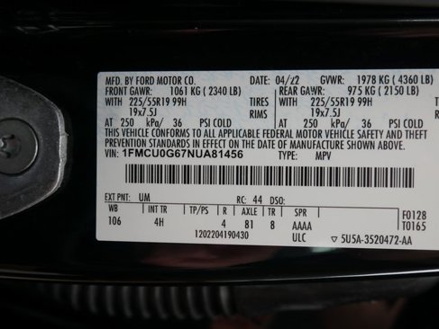 Used 2022 Ford Escape SE w/ SE Sport Appearance Package image 26