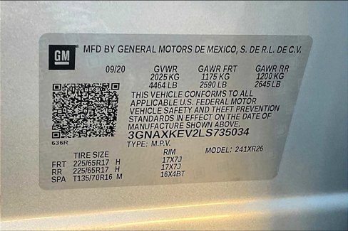 Used 2020 Chevrolet Equinox LT image 30