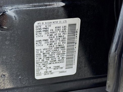 Certified 2020 Nissan Rogue SV image 31