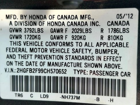 Used 2012 Honda Civic EX-L image 23