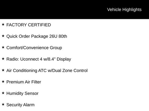 Certified 2021 Jeep Cherokee Latitude Lux 80th Anniv w/ Quick Order Package 26U 80TH image 5