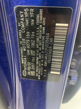 Used 2023 Hyundai Elantra Blue image 21