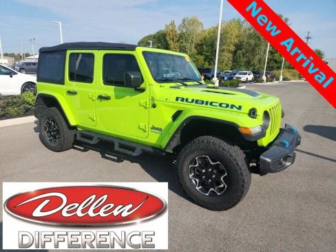 Certified 2021 Jeep Wrangler Unlimited Rubicon 4xe w/ Cold Weather Group image 1