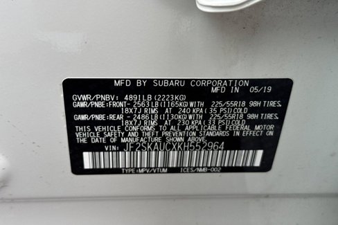 Used 2019 Subaru Forester Limited w/ Popular Package #3 image 32