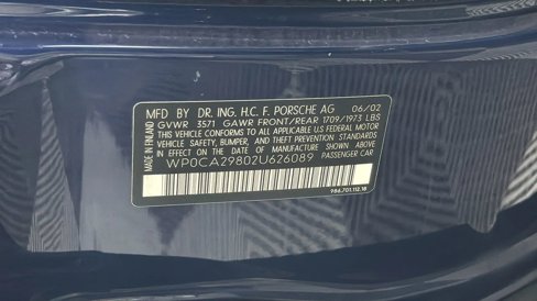 Used 2002 Porsche Boxster image 40