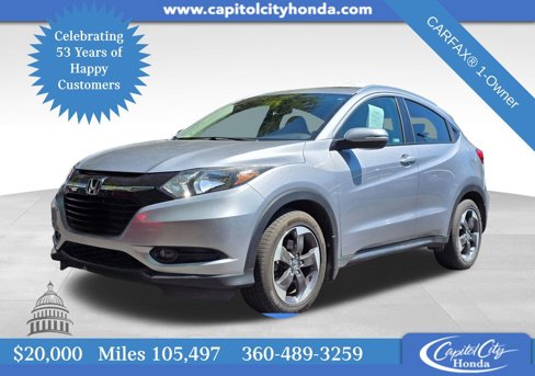Used 2018 Honda HR-V EX-L image 1