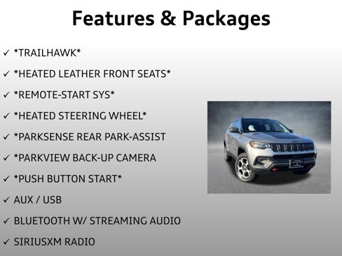 Used 2022 Jeep Compass Trailhawk w/ Trailhawk Convenience Group image 4