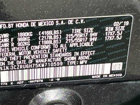 Used 2019 Honda HR-V EX-L image 31