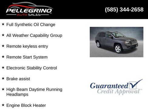 Used 2017 Jeep Compass Latitude w/ All Weather Capability Group image 2