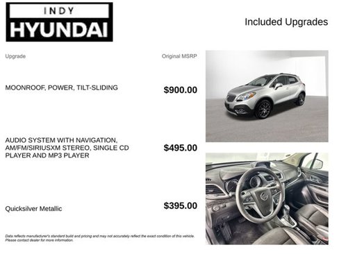 Used 2016 Buick Encore Sport Touring image 4