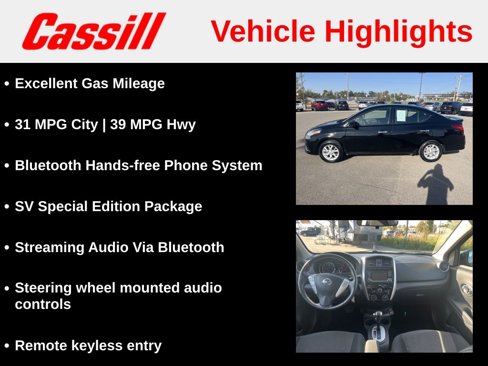 Used 2018 Nissan Versa SV w/ SV Special Edition Package image 7