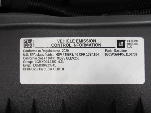 Used 2020 Chevrolet Express 2500 w/ Driver Convenience Package image 32