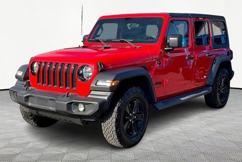 Used 2020 Jeep Wrangler Unlimited Sport image 2