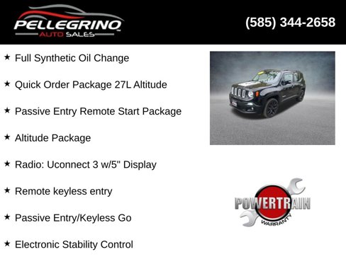Used 2017 Jeep Renegade Altitude image 4