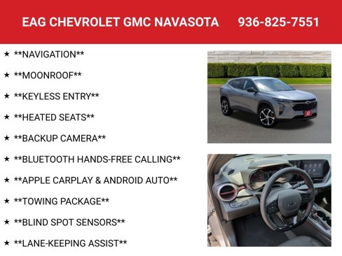 New 2025 Chevrolet Trax RS w/ Sunroof Package image 4