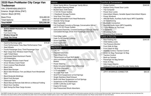 Used 2020 RAM ProMaster City Tradesman image 4