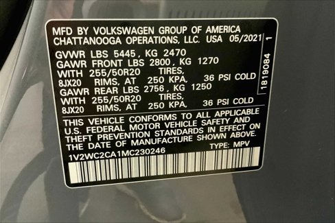 Used 2021 Volkswagen Atlas Cross Sport SE image 31