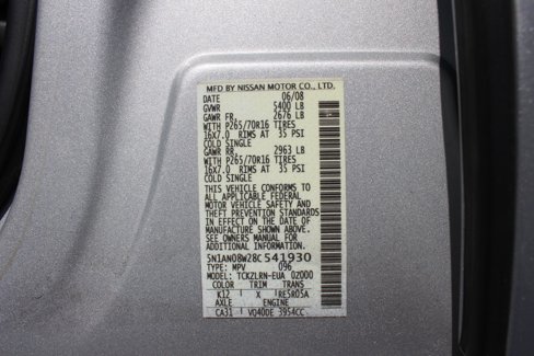 Used 2008 Nissan Xterra S image 43