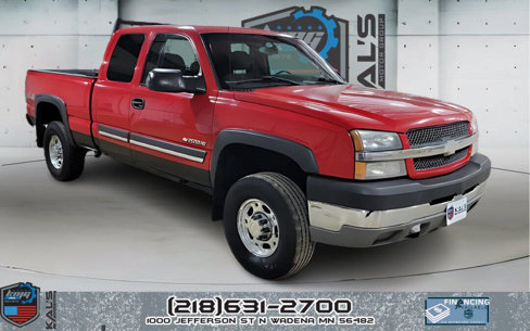 Used 2003 Chevrolet Silverado 2500 LS w/ Snow Plow Prep Package image 1
