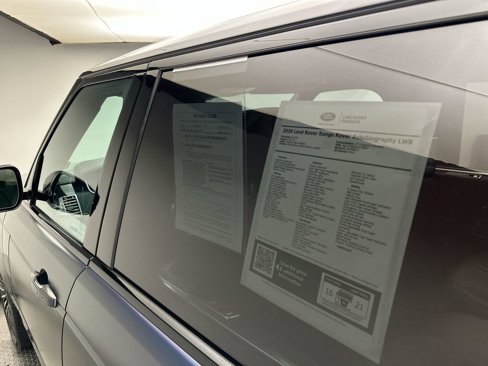 Used 2020 Land Rover Range Rover Long Wheelbase Autobiography image 21