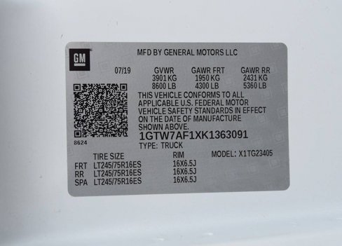 Used 2019 GMC Savana 2500 image 39