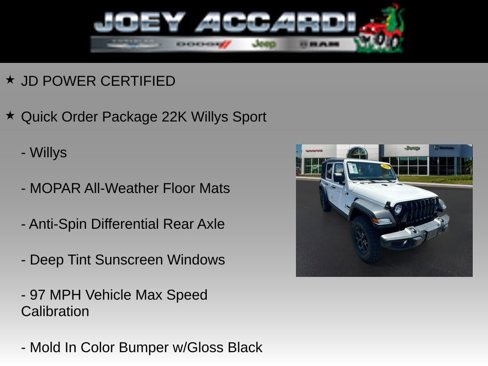 Used 2022 Jeep Wrangler Unlimited Sport image 5
