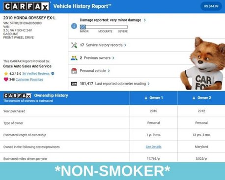 Used 2010 Honda Odyssey EX-L image 4