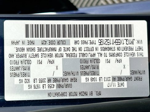 Used 2017 MAZDA MAZDA6 Grand Touring image 34