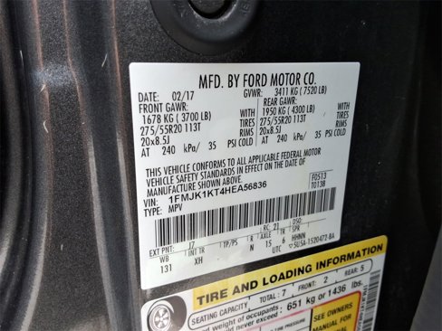 Used 2017 Ford Expedition EL Limited w/ Equipment Group 301A image 40