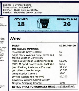 Used 2023 BMW 760i xDrive w/ Executive Package image 51