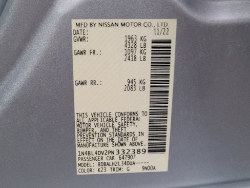 Used 2023 Nissan Altima 2.5 SV image 33