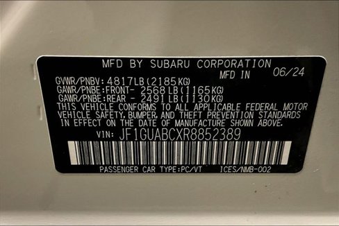 Certified 2024 Subaru Impreza 2.0i image 30