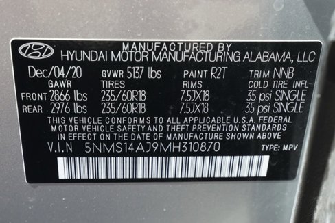 Used 2021 Hyundai Santa Fe SE image 33