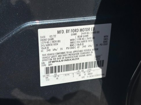 Used 2022 Ford Edge SEL w/ Convenience Package image 29